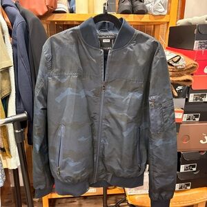 Stylish Camouflage Bomber Jacket